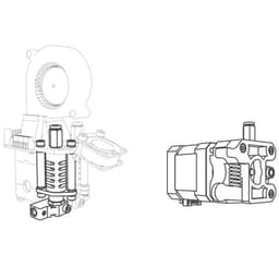 Whadda Vertex printerhovede K8402 Passer til (3D printer): Velleman Vertex