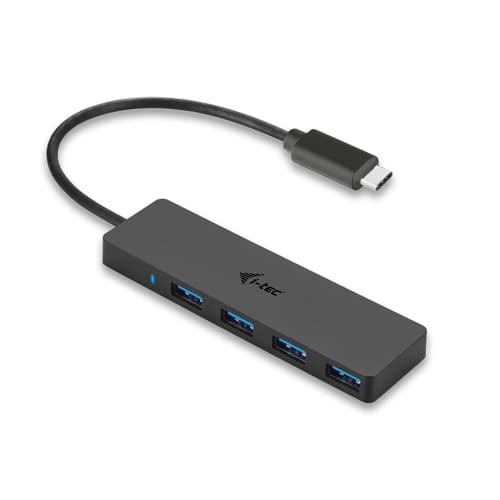 i-tec Advance C31HUB404, USB 3.2 Gen 2 (3.1 Gen 2) Type-C, USB 3.2 Gen