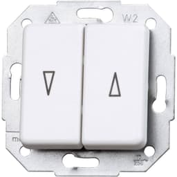 Kopp 614513080 Jalousi-kontakt Indsats Europa Arktis-hvid, Mat