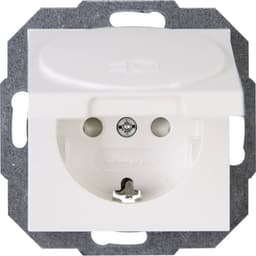 Kopp 1 st Insats Kontaktskydd ATHENIS Renvit (RAL 9010)