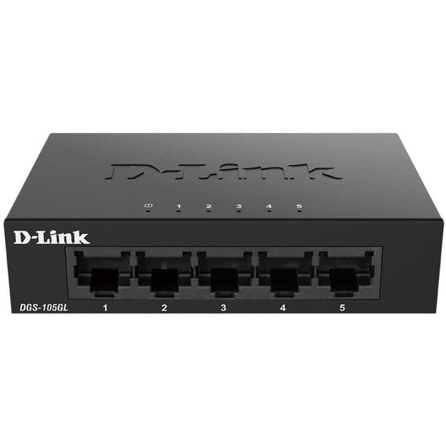 D-Link DGS-105GL/E DGS-105GL/E Nätverks-switch 5 Port 1