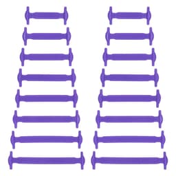 Solmittavat joustavat kengännauhat Violetti