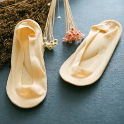 Matalat vuoraussukat 1 pari Beige