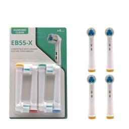 Vaihdehammasharjan päät Ultra Cleaning 8 kpl Monivärinen Braun Oral-B D4510