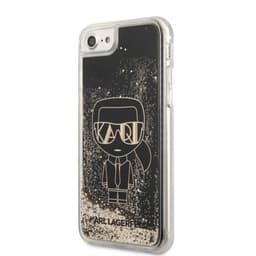 Karl Lagerfeld iPhone 7/8/SE Cover Liquid Glitter Gatsby Sort