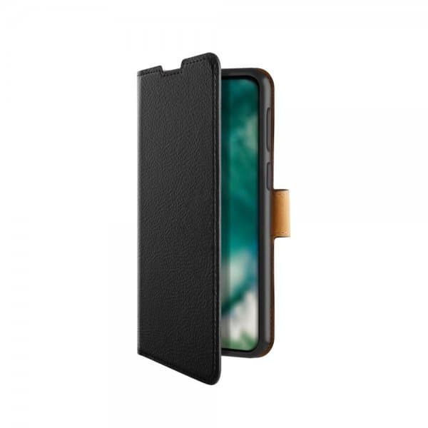 XQISIT Samsung Galaxy A03s Fodral Slim Wallet Selection Svart