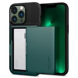 Spigen iPhone 13 Pro Deksel Slim Armor CS Midnight Green