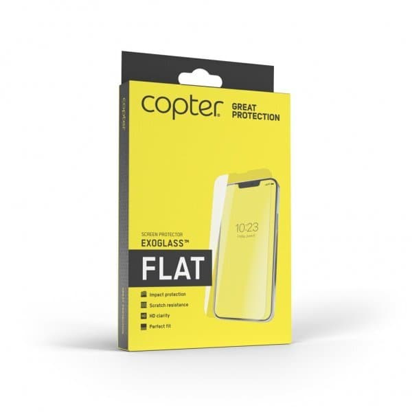 Copter iPhone 14 Skjermbeskytter Exoglass Flat