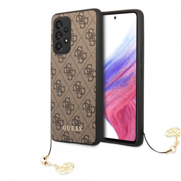 Guess Samsung Galaxy A53 5G Skal 4G Charms Brun
