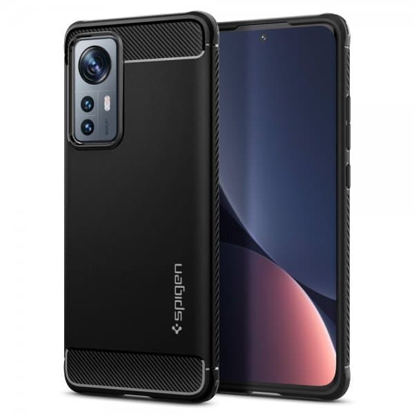 Spigen Xiaomi 12/12X Cover Rugged Armor Matte Black