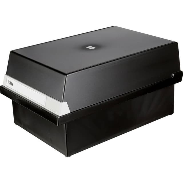 HAN Kartoteksbox Svart 955-13 1.300 kort DIN A5 tvärs