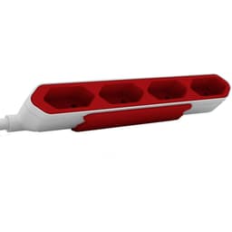 Segula 50434 Grenuttag Vit, Röd Konturplugg
