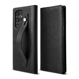 Ringke Samsung Galaxy S22 Ultra Kotelo Folio Signature EZ Strap Musta