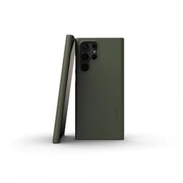 Nudient Samsung Galaxy S22 Ultra Kuori Thin Case V3 Pine Green