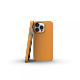 Nudient iPhone 13 Pro Cover Thin Case V3 MagSafe Saffron Yellow