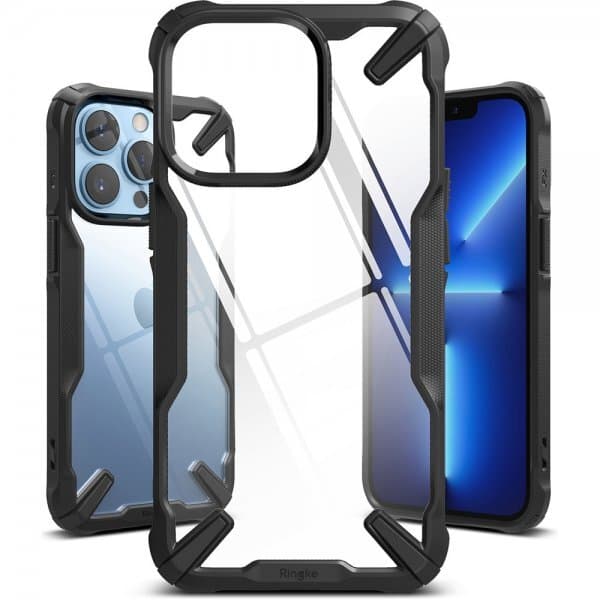 Ringke iPhone 13 Pro Deksel Fusion-X Svart