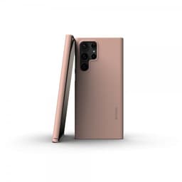 Nudient Samsung Galaxy S22 Ultra Kuori Thin Case V3 Dusty Pink