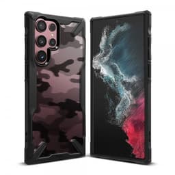 Ringke Samsung Galaxy S22 Ultra Kuori Fusion-X Camo Black