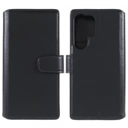 Nordic Covers Samsung Galaxy S22 Ultra Kotelo Essential Leather Raven Black