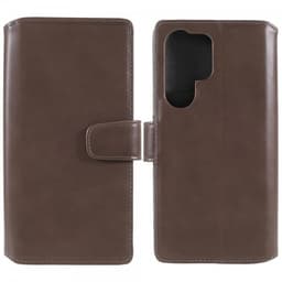 Nordic Covers Samsung Galaxy S22 Ultra Fodral Essential Leather Moose Brown