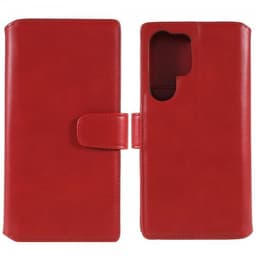 Nordic Covers Samsung Galaxy S22 Ultra Etui Essential Leather Poppy Red