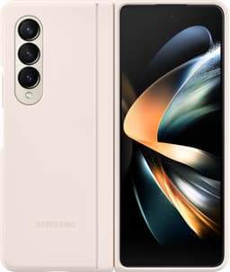 Samsung Galaxy Z Fold 4 slankt stativdeksel (sand)