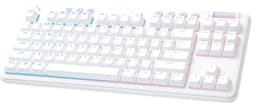 Logitech G715 Linear trådløst gamingtastatur (hvit)