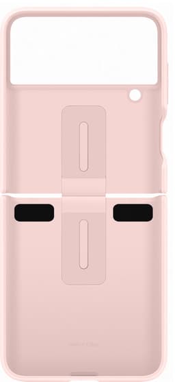 Samsung Galaxy Z Flip 4 cover med ring (lyserødt)