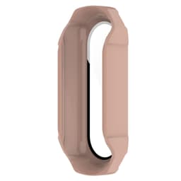 Älykellon kotelo näytönsuojalla Vaaleanpunainen Mi Band 7/Mi Band 7 NFC