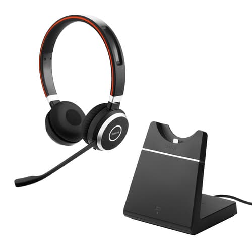 Jabra Evolve 65 UC Stereo, Headset, Huvudband, Home office/Office/Call