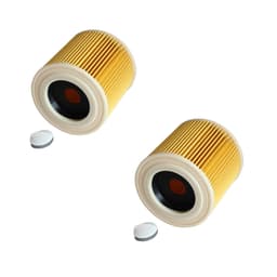 Filterpatron for Karcher A2004 A2204 - 2-pakning