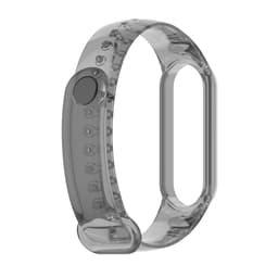 Klockband Svart Xiaomi Mi Band 3/Band 4/Band 5/Band 5 NFC/Band 6/Band