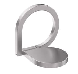 Telefon Ring Holder Magnetisk Sølv