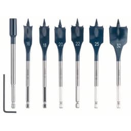 Bosch Accessories 2608587009 Træ-fræsebor-sæt 16 mm, 18 mm, 20 mm, 22 mm, 25 mm