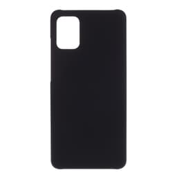Samsung Galaxy A51 Rubberized HårdPlast Skal - Svart