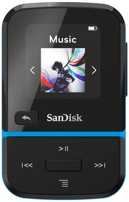 Sandisk MP3-spelare Clip Sport Go 16 GB (svart)