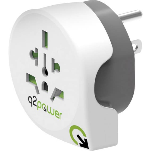 Q2 Power 1.100140 Reseadapter Welt nach USA