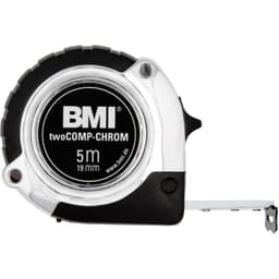 BMI chrom 475841221 Måttband 8 m Stål