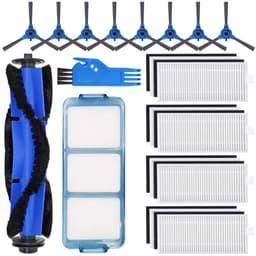 Tilbehørssett 19 deler Flerfarget Eufy 11S, RoboVac 11S, RoboVac 30, RoboVac 30C, RoboVac 15C/15T/12/35C
