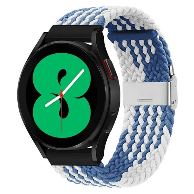 Punottu elastinen rannekoru Samsung Galaxy Watch 4 (40mm) - bluewhite
