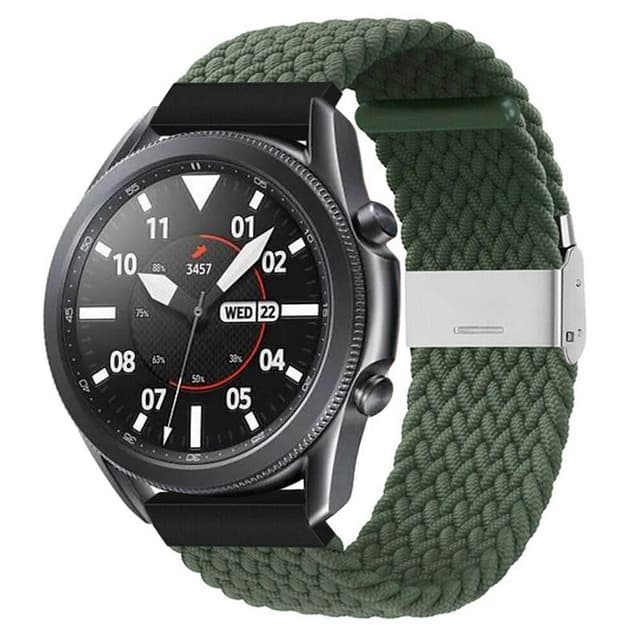 Flätat Elastiskt Armband Samsung Galaxy Watch 3 (41mm) - Army