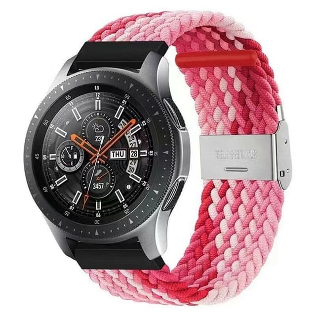 Flettet elastisk armbånd Samsung Galaxy Watch 46mm - gradientred