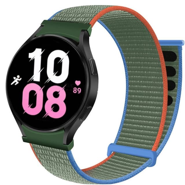 Nylonrannekoru No-Gap Samsung Galaxy Watch 5 (40mm) - Olive