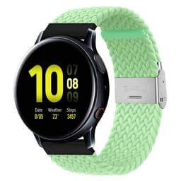 Flettet Elastik Armbånd Samsung Galaxy Watch Active 2 (40mm) - pistac
