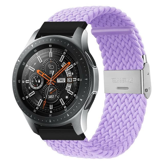 Flettet elastisk armbånd Samsung Galaxy Watch 46mm - lightpurple