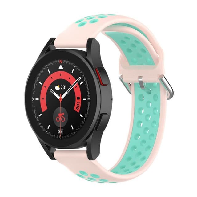 EBN Sport Armband Samsung Galaxy Watch 5 Pro 45mm - Lyserød/mint