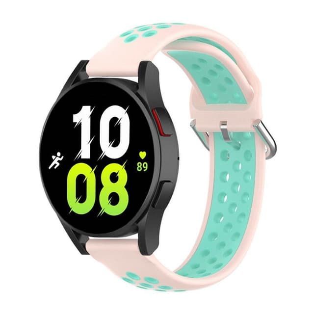 EBN Sport Rannekoru Samsung Galaxy Watch 5 44mm - Vpunainen/minttu