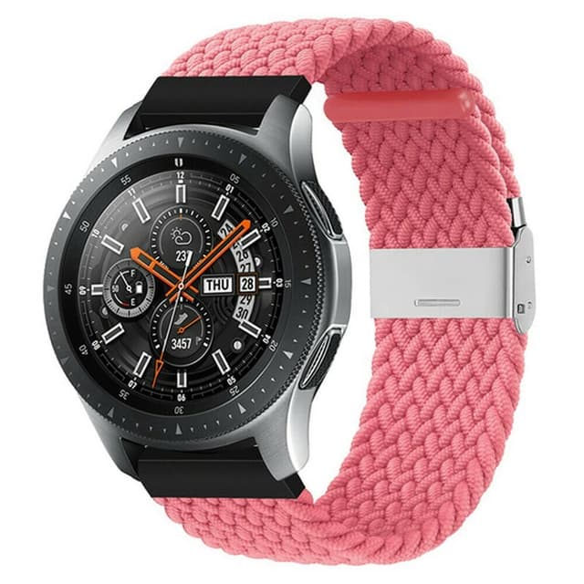 Flettet Elastik Armbånd Samsung Galaxy Watch 46mm - Abrikos