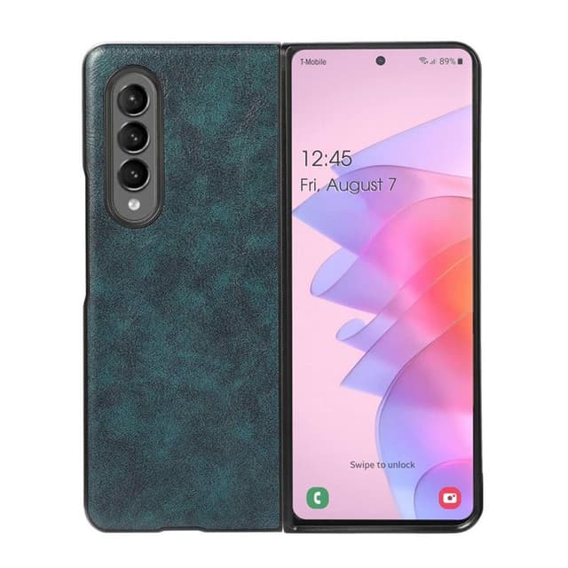 Business cover Samsung Galaxy Z Fold 4 - Blå