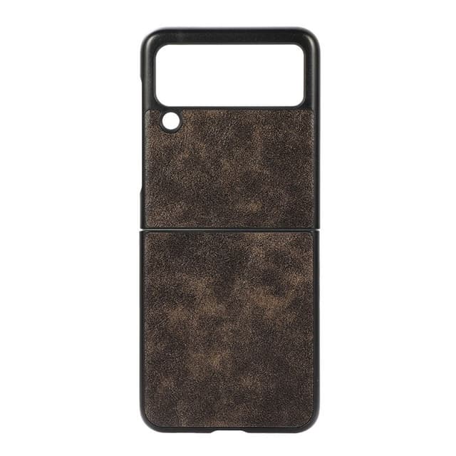 Business kuori Samsung Galaxy Z Flip 4 - Tumman ruskea